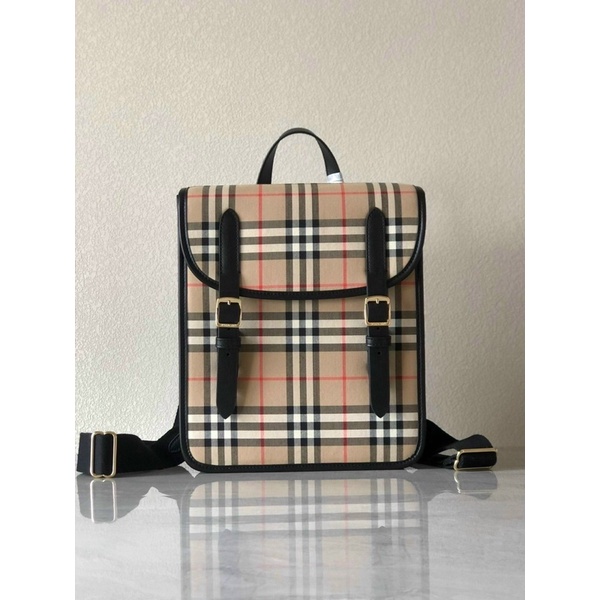 Balo BBR sọc caro chính hãng