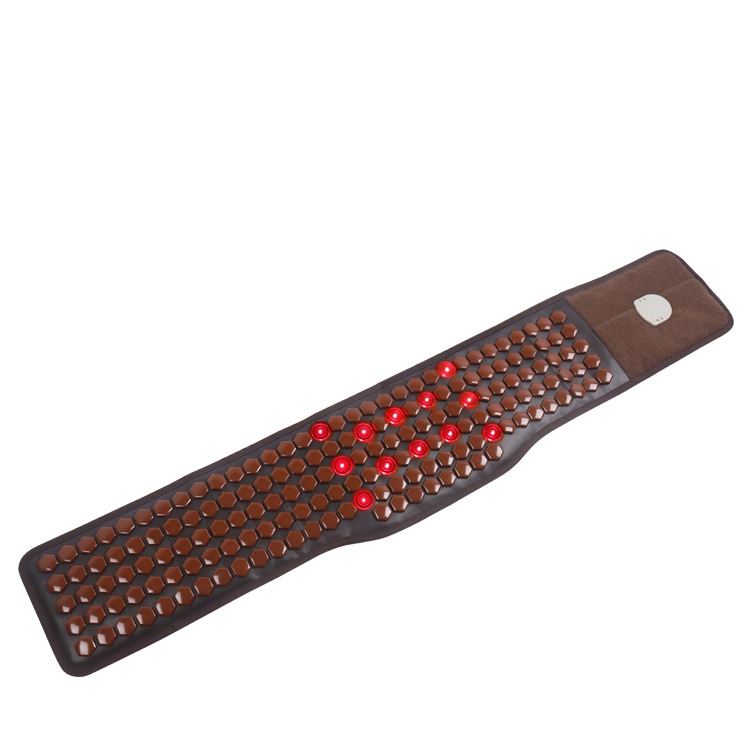Đai đá nóng lục giác tourmaline kết hợp laze hỗ trợ chăm sóc cơ thể, giảm đau lưng Care Plus