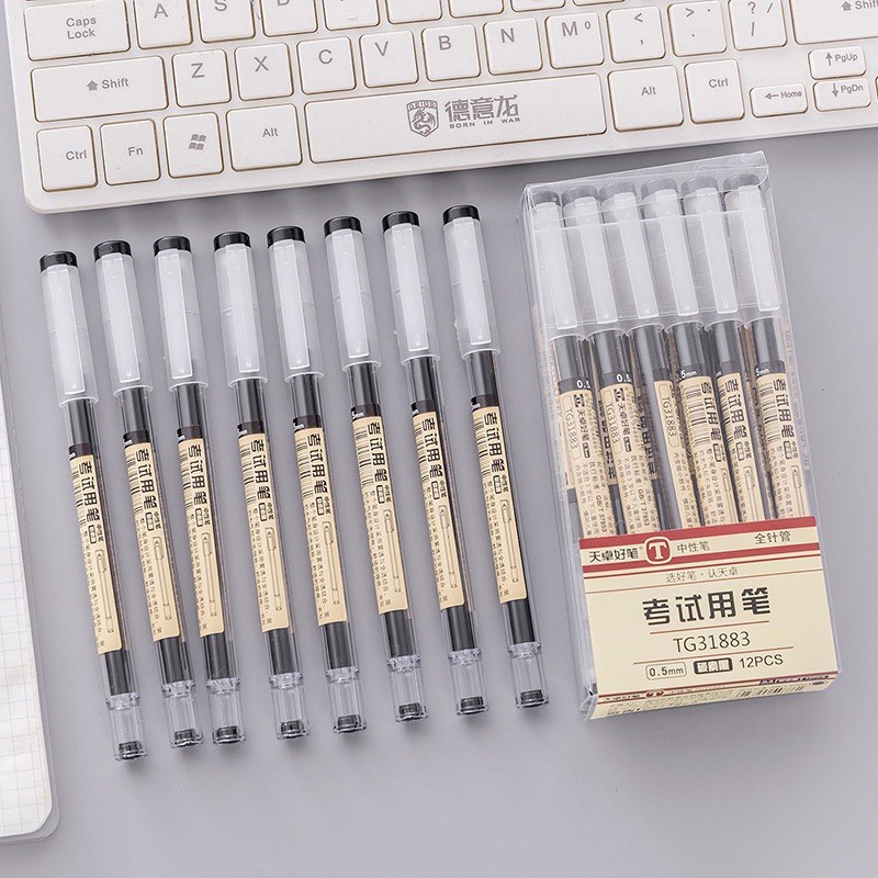 Bút bi nước Muji– ngòi kim – 1 cái ngòi 0,5mm bút gel đen
