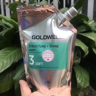 Cặp duỗi uốn cao cấp Goldwell Structure + Shine 400mlx2 *NEW*