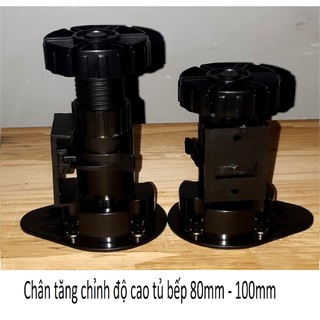 Chân tủ bếp tăng chỉnh độ cao (loại 10cm)