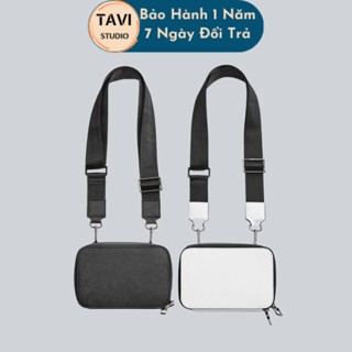 Túi xách nam đeo chéo giỏ da dáng hộp Slingbag Zara tuồn cứng cáp cặp đeo ngực, đeo hông nam Tavi Studio