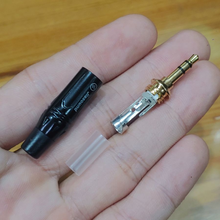 Jack 3.5 Stereo Jiasound 824BG, đầu 3ly điện thoại