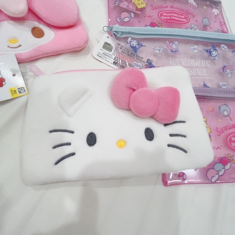 Ví/ Túi đa năng hình Melody, Kitty, Bunny, gấu Pooh x Daiso Hàn Quốc
