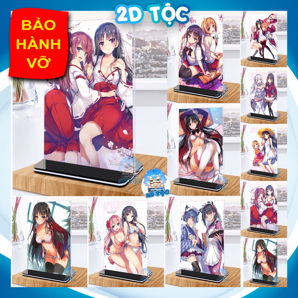 Khung ảnh Mica Kích thước A4,A5 In hình Anime Manga Light Novel Chào mừng đến lớp học đề cao thực lự