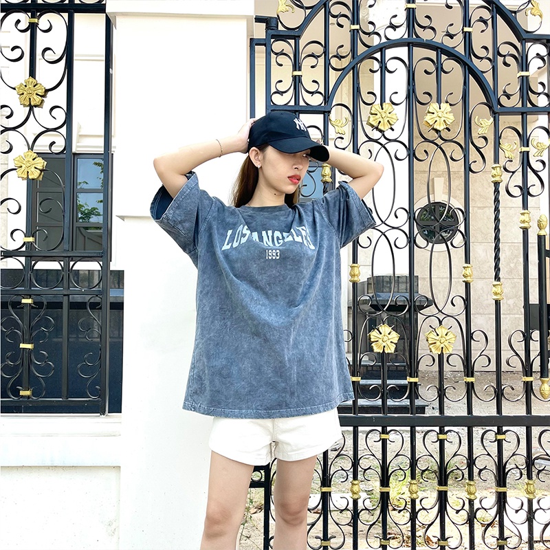 Áo thun acid wash Fantastic 100% Cotton Form rộng