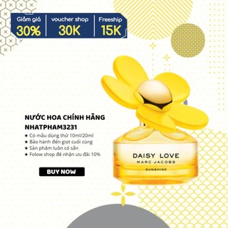 Marc jacobs - daisy love sunshine edt 10ml - nước hoa chính hãng