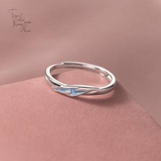 Blue wing ring