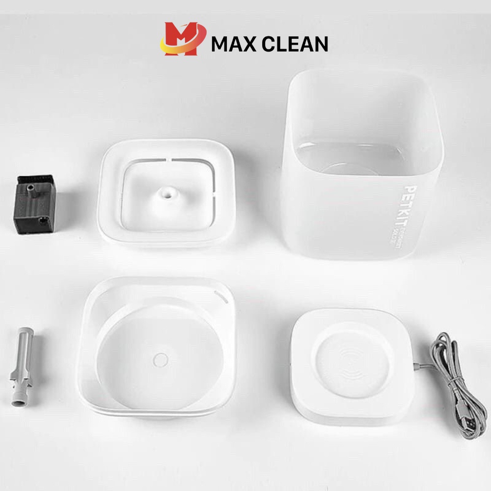 Máy Lọc Nước Tự Động Đài Phun Nước Cho Chó Mèo Thú Cưng Petkit Eversweet Solo SE - Max Clean