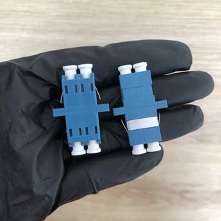 2 cái Đầu nối quang LC/UPC, single mode, Duplex, Adapter