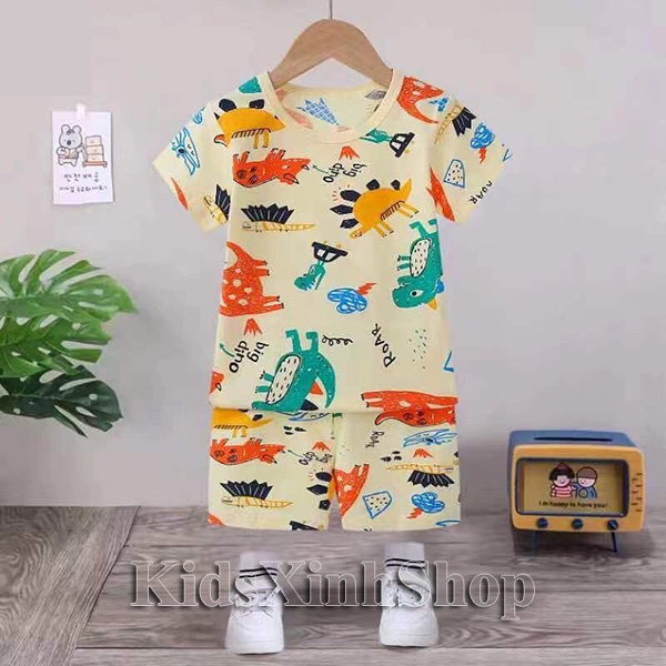 Bộ quần áo trẻ em cộc tay,đồ bộ cộc tay cho bé trai [ Hàng Chuẩn Loại 1 ]