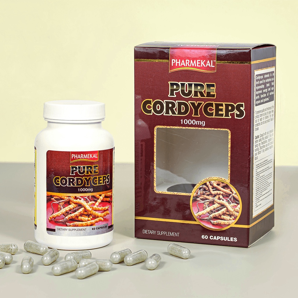 Viên Uống Đông Trùng Hạ Thảo, Hỗ Trợ Sức Khỏe Phamekal (60v)