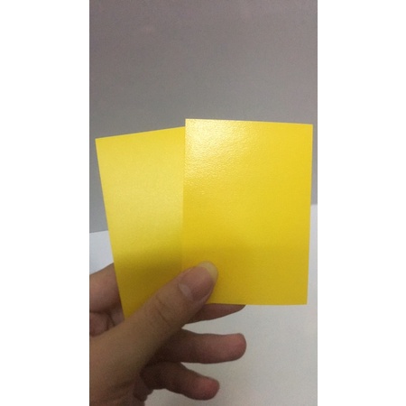 Bộ 50 Sleeve màu, nhám Size 63x90mm cho thẻ bài Yugioh