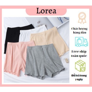  Quần đùi nữ, short mặc váy, quần ngủ, mặc ở nhà thun đũi ống rộng thoáng mát đồ hè siêu xinh