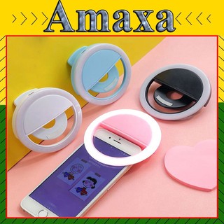 Đèn LED Kẹp Điện Thoại Hỗ Trợ Chụp Hình SELFIE - Đèn led đèn trợ sáng -Nhỏ Gọn ,Tiện Lợi Amaxa