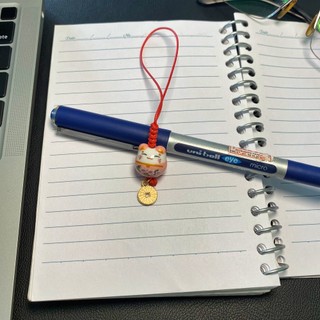 Dây đeo mèo gốm Maneki Neko mini