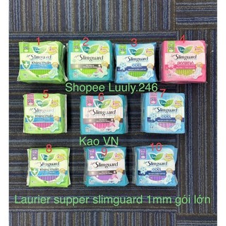 ❌ Băng vệ sinh Laurier siêu mỏng 1mm gói lớn (14/16/20 miếng)