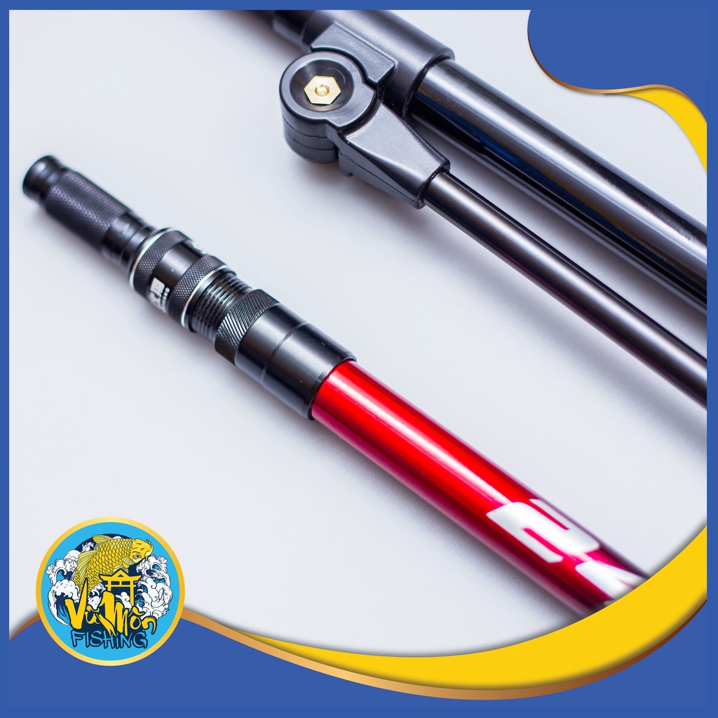 Gác cần Chống Cần Câu Đài  BX 2m1,2m4 chính hãng siêu nhẹ /Chống cần Siêu nhẹ- Vũ môn fishing