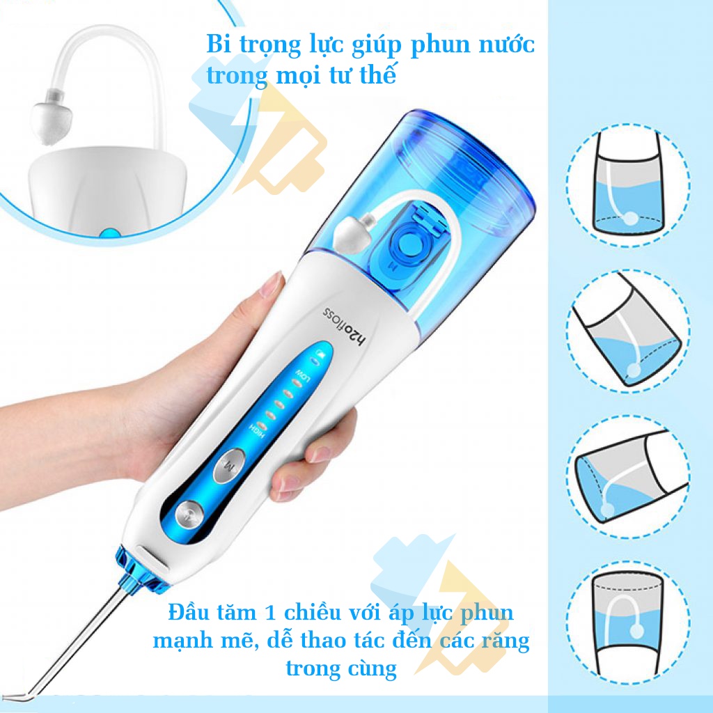 Máy tăm nước H2ofloss HF9P + sửa chữa máy tăm nước