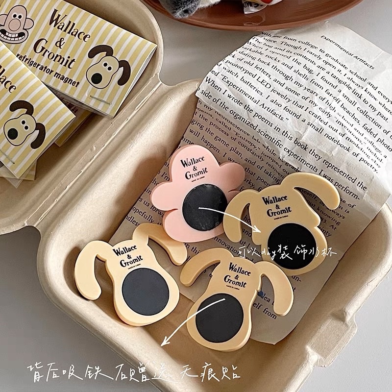 Sticker 3D hình Gromit trang trí có nam châm