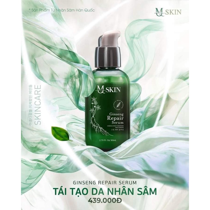 Serum Nhân Sâm Thay Da MQ Skin Chính Hãng