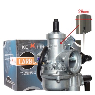 Bình xăng 28mm cho keihin ，rs 150 ，ate rs 150，wave, , sirius wave, future neo, sirius，