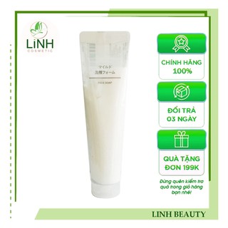 Sữa rửa mặt muji face soap 120g