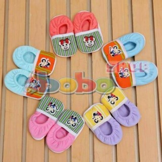 Giầy vải bông giữa ấm cho bé sơ sinh