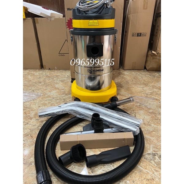 Máy hút bụi KUMISAI 30L 1600W