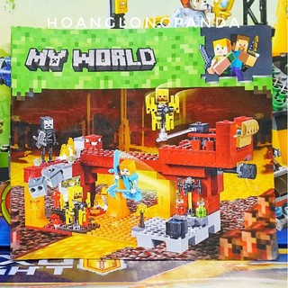 Lắp ráp lari 11362 | 21154 the blaze bridge | 378 chi tiết