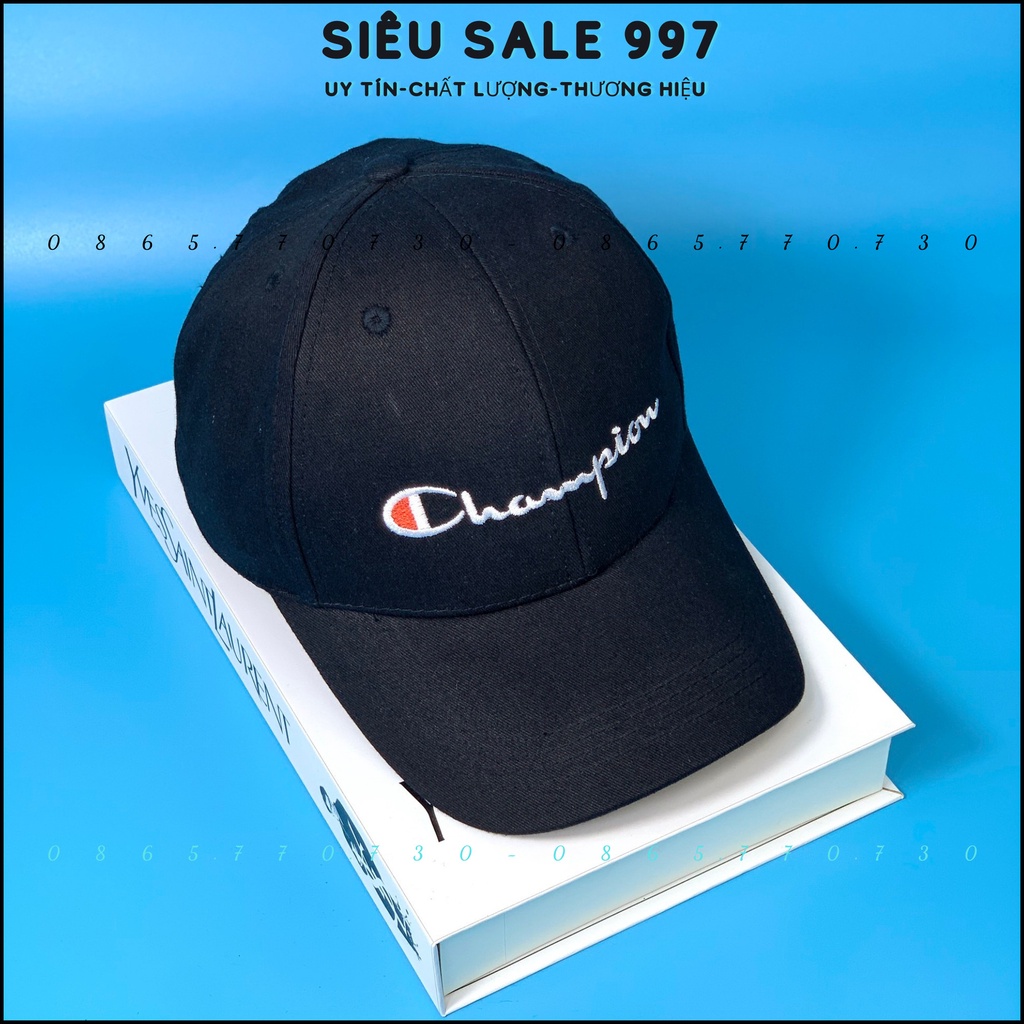 MŨ LƯỠI TRAI CHAMPYON CHẤT KAKI DÀY PHONG CÁCH THỜI TRANG NAM NỮ