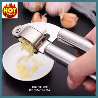 Dụng cụ ép tỏi cầm tay inox cao cấp