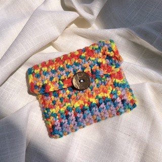 Ví len đựng thẻ handmade