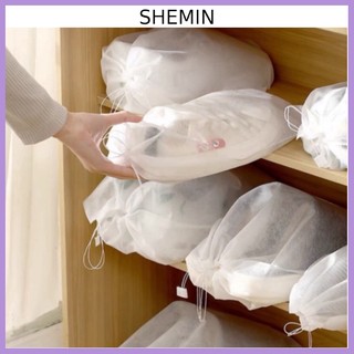 Túi Đựng Giày Đa Năng Vải Không Dệt, Miệng Dây Rút Tiện Lợi SHEMIN