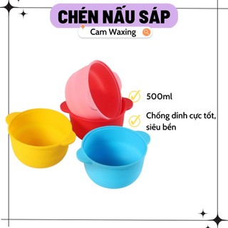Chén nấu sáp chống dính Silicon dùng để đun sáp vệ sinh dễ dàng