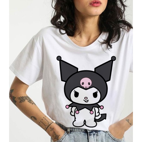 Áo Thun Kuromi Dễ Thương Unisex Nam Nữ