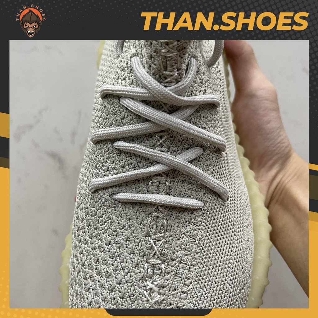 Giày 350 V2 Sesame, Yz 350 Xám Xi Măng - Than.Shoes