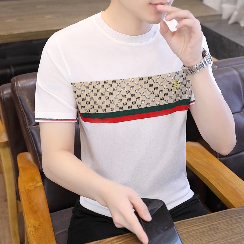 Áo Phông Nam cổ tròn, Áo Thun Cotton lạnh thoáng mát 4 mùa A.67