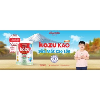 Kazu Kao Gold (Sữa chuẩn Nhật Bản, cao hơn, thông minh hơn)