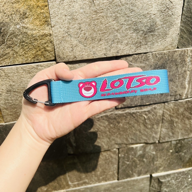 Dây Móc Chía Khoá Xe Hình Gấu Lotso Siêu dễ thương