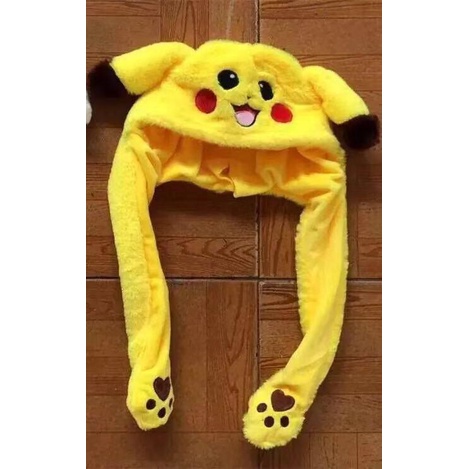 Mũ, bờm tai thỏ giật có đèn