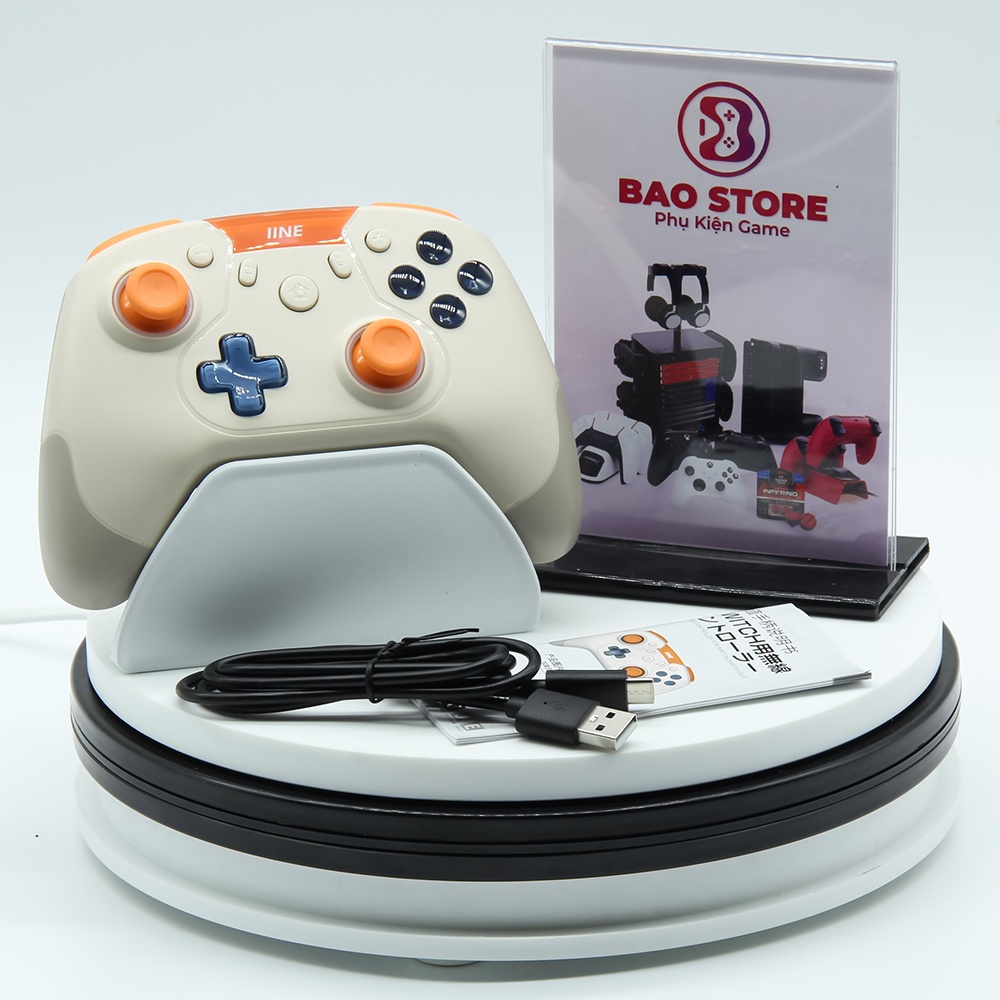 Tay Cầm chơi game chính hãng IINE Aurora cho Nintendo Switch Oled,V1,V2,Lite