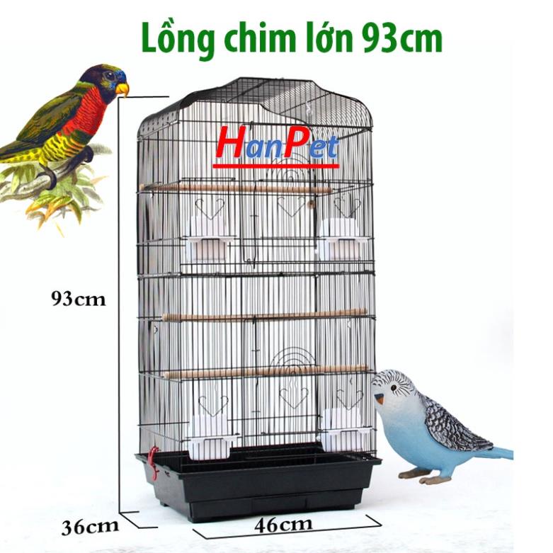 Lồng chim lớn cao 93cm (Lồng Vẹt, yểng, bồ câu)