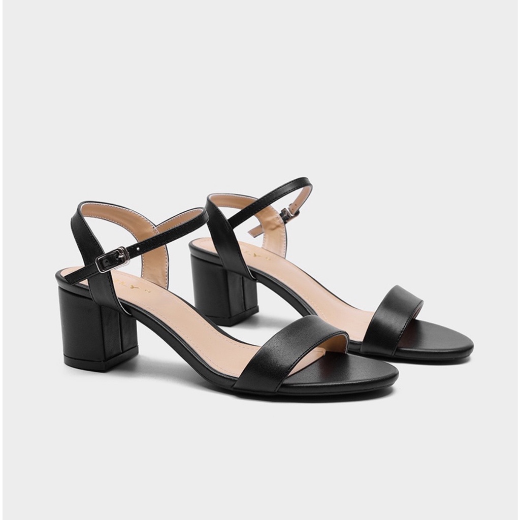 giày cao gót sandal nữ đế vuông 5 phân thời trang