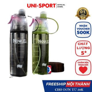 Bình nước thể thao phun sương now e - 600ml