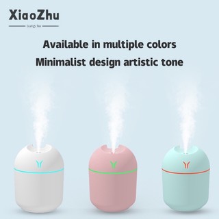 Máy phun sương XIAOZHUBANGCHU tạo độ ẩm mini để bàn không gây tiếng ồn kết nối USB tiện dụng cho gia đình