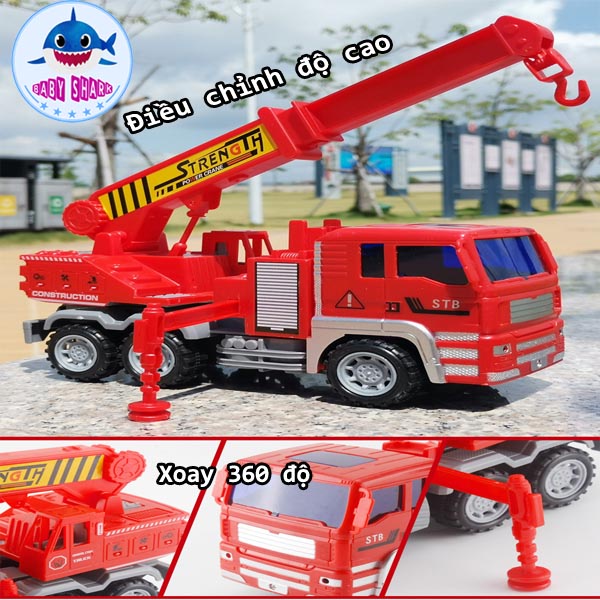 BỘ ĐỒ CHƠI Ô TÔ 6 XE CỨU HỎA KÍCH THƯỚC LỚN, XE XỊT NƯỚC, XE CẨU, XE BÔN CHỨA CHẠY ĐÀ SIÊU TO DÀNH CHO BÉ