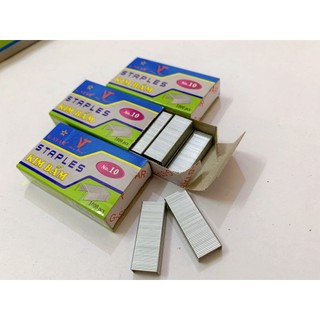 1 hộp lớn kim bấm số 10 gstar - 20 hộp nhỏ