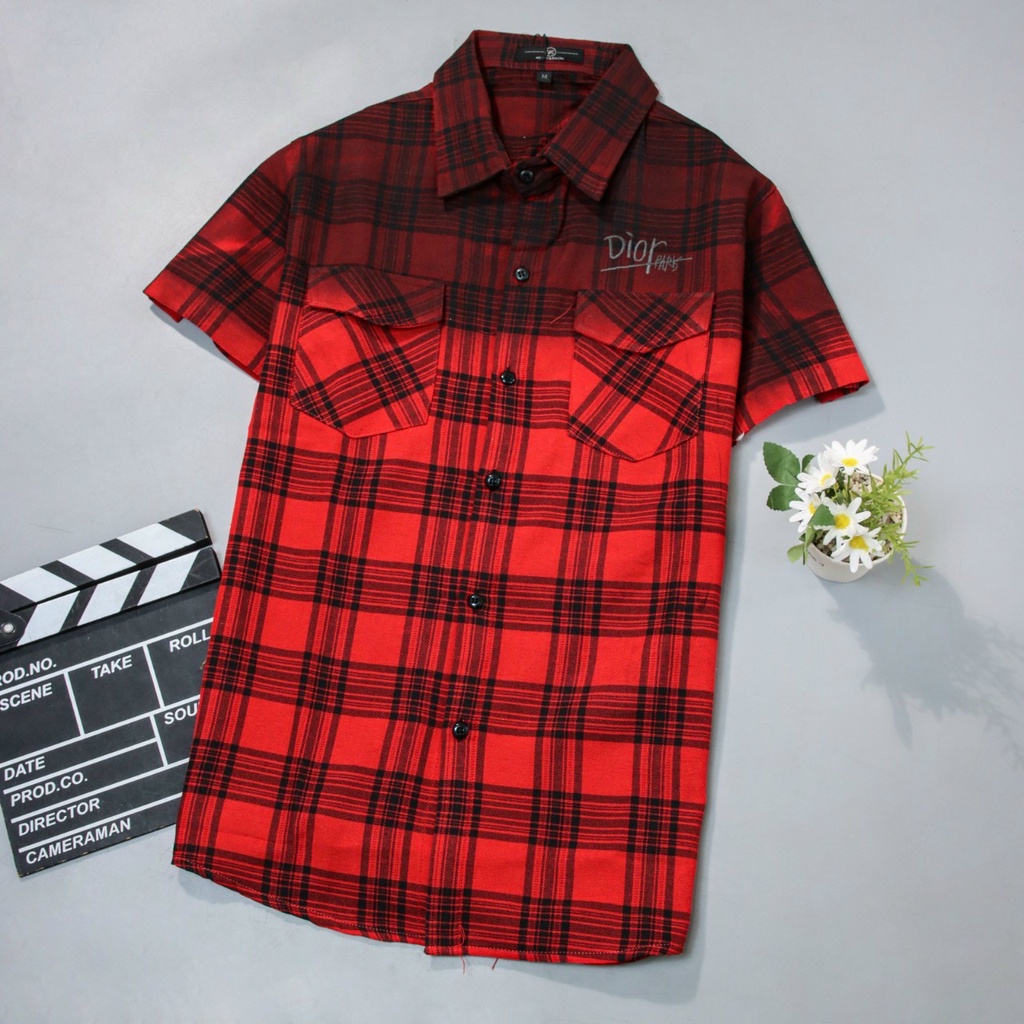 Áo sơ mi nam/nư họa tiết sọc caro chất cotton cao cấp cực kỳ mềm hơn giá rẻ