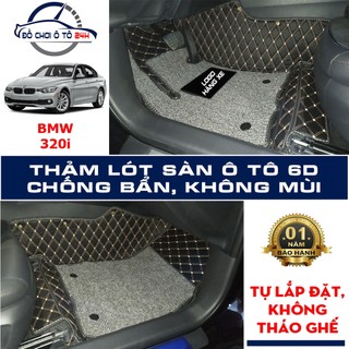 Thảm lót sàn ô tô 5d,6d bmw 320i giảm ồn, không mùi, chống thấm nước